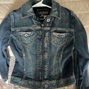 Guess Jeans Jean jacket size medium. Stretch.